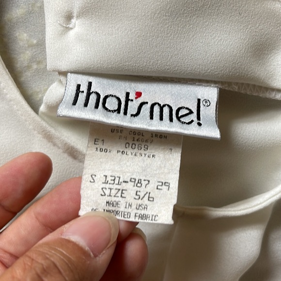 VINTAGE THAT’S ME! Shirt/blouse. Size 5/6 - Picture 3 of 3